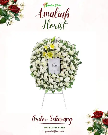 Krans Bunga Duka Pengiangan